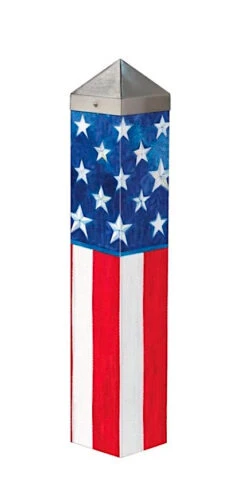 20" Vinyl Art Poles - 7 Designs -Bird Haven Outlet Store Americana Art Pole