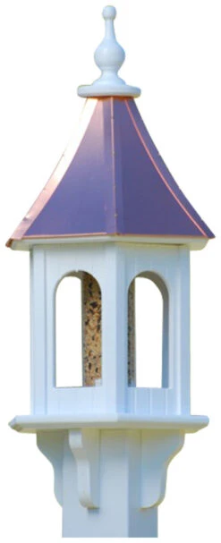 Copper Roof Gazebo Bird Feeder - 28x10 -Bird Haven Outlet Store BF 10 BC