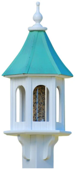 Copper Roof Gazebo Bird Feeder - 28x10 -Bird Haven Outlet Store BF 10 PC