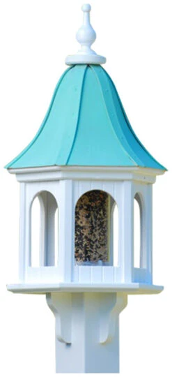 Copper Roof Gazebo Bird Feeder Bell Shape - 28x12 -Bird Haven Outlet Store BF12 PC PANELS df49314d 9749 4013 b0ae 879e934f42d1