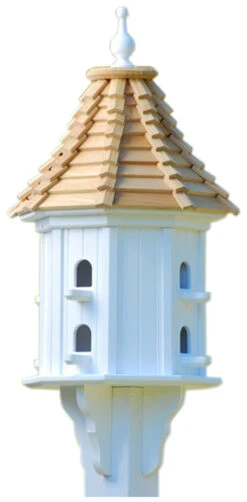 Vinyl Dovecote Birdhouse 36x14 -Bird Haven Outlet Store BH14 8 SC SLOPE