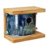 Bamboo & Stoneware Mod Birdhouse