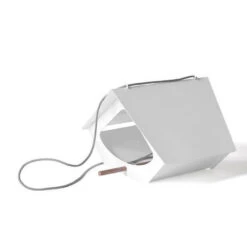 Beekman Fly-Thru Bird Feeder -Bird Haven Outlet Store Beekman Bird Feeder white