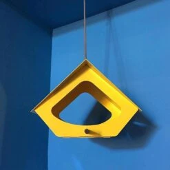 Beekman Fly-Thru Bird Feeder -Bird Haven Outlet Store Beekman bird feeder yellow