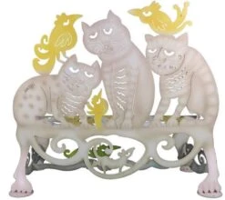 Garden Cat Bench -Bird Haven Outlet Store Cat Bench Back Detail
