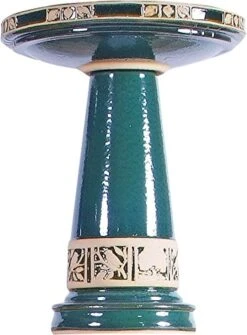 Zanesville Bird Bath With Locking Top- 2 Colors -Bird Haven Outlet Store Ceramic Birdbath Detail 0f8032be 086f 4f43 9b15 0d490895492c