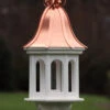 Copper Roof Bird Feeder-Vinyl/PVC Ribbon Detail