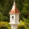 Copper Roof Birdhouse 28x10- 1 Perch