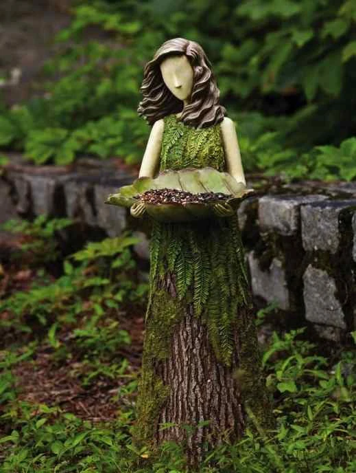 Woodland Goddess Bird Feeder 1 Woodland Goddess Bird Feeder