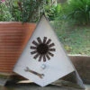 A-Frame Vintage Spark Plug Birdhouse