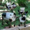 Recycled Metal Spotted Cows
