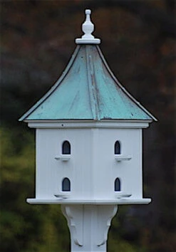 Copper Roof Purple Martin House 36x14 -Bird Haven Outlet Store PMH14 8 PCnew.FOR SITE