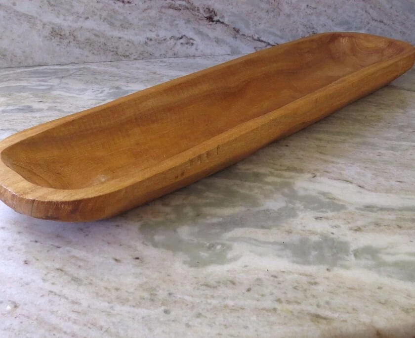 Paulownia Decorative Bowl 1 Paulownia Decorative Bowl