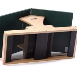 Recycled Hopper Platform Bird Feeder -Bird Haven Outlet Store Recycled Hopper Platform Bird Feeder Detail