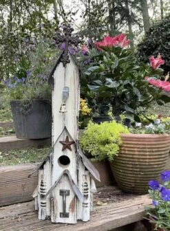 Rustic Church Birdhouses- Medium -Bird Haven Outlet Store Rustic Church Birdhouse 1 8f671206 1172 4025 a2df 25d738fbb9f6