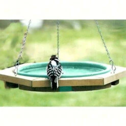 Classic Hanging Wood Bird Bath -Bird Haven Outlet Store SE504