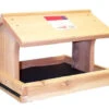 Fly-Thru Bird Feeder With Removable Tray