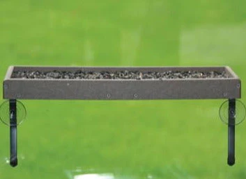 Large Window Mount Platform Feeder- Recycled 2 Large Window Mount Platform Feeder- Recycled - Image 2