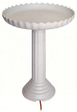 Heated Pedestal Bird Bath
