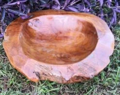 Decorative Teak Wood Bowls -Bird Haven Outlet Store Teak Bowl G