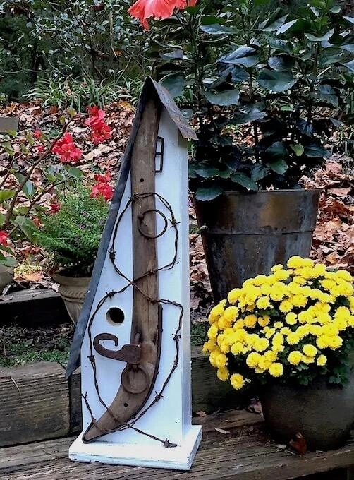 Vinatge Farm Birdhouses- 3 Styles 2 Vinatge Farm Birdhouses- 3 Styles - Image 2