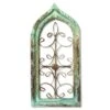 Rustic Window Frame Arch- Green Or Blue