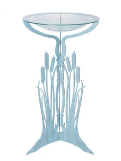 Cricket Forge Pedestal Bird Baths -Bird Haven Outlet Store cat ped