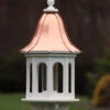 Copper Roof Gazebo Bird Feeder- Vinyl/PVC 36x14