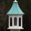 Copper Roof Gazebo Bird Feeder Slope- 36x14