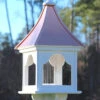 Copper Roof Bird Feeder Square Gazebo - 36x14