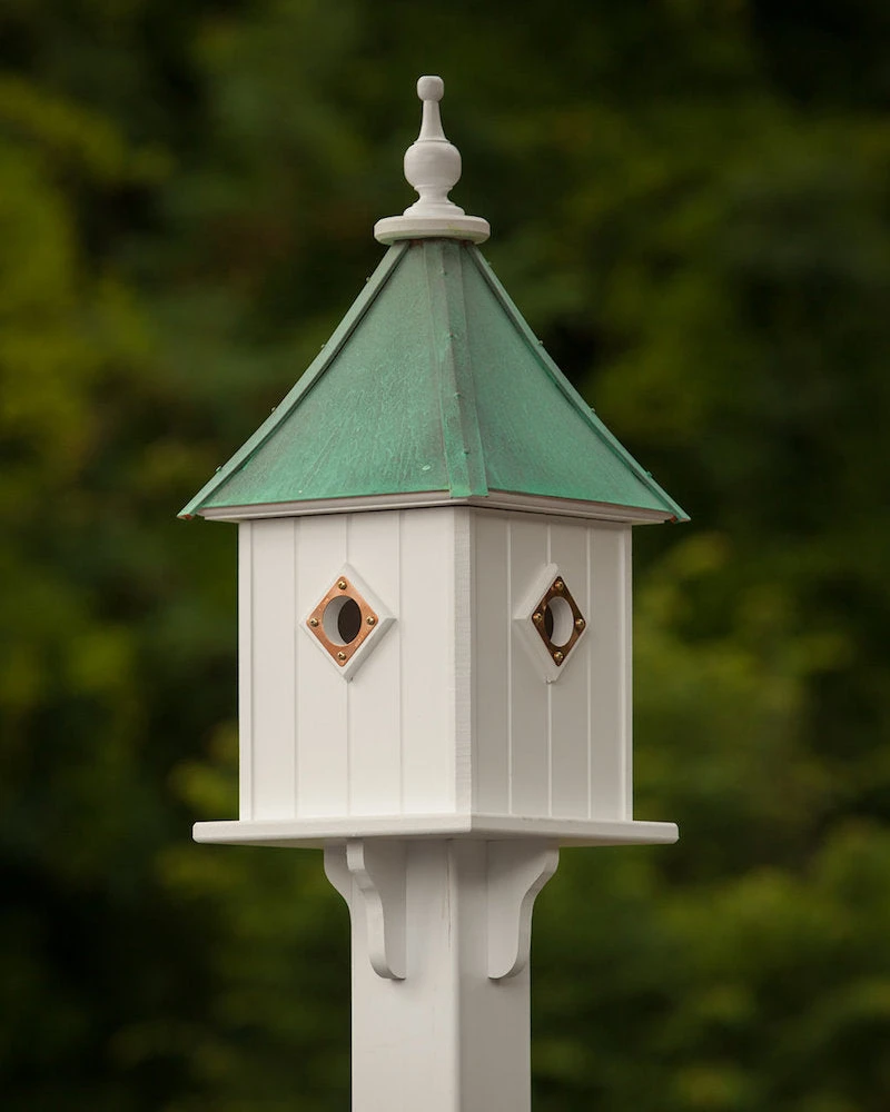 Copper Roof Birdhouse 28x10- 4 Portals 2 Copper Roof Birdhouse 28x10- 4 Portals - Image 2