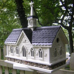 Star Barn Birdhouse-Dual Nest