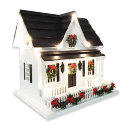 Lighted Holiday Birdhouse 7 Lighted Holiday Birdhouse -Bird Haven Outlet Store lighted holiday birdhouse with bracket 06289725 3d25 4d47 9442 f5b4326bedd5