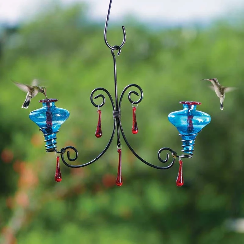 Mini-Blossom Chandelier Hummingbird Feeder 1 Mini-Blossom Chandelier Hummingbird Feeder