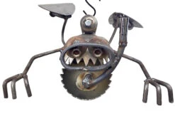 Scuba Frog Garden Sculpture