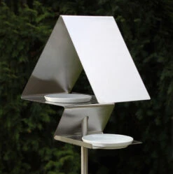 Bauhaus Bird Bath/Bird Feeder-VT4 8 Bauhaus Bird Bath/Bird Feeder-VT4 -Bird Haven Outlet Store tall birdbath feeder 2