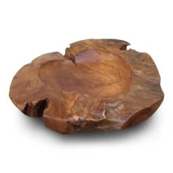 Natural Teak Root Bowls- 2 Sizes -Bird Haven Outlet Store teak wood bowl 2