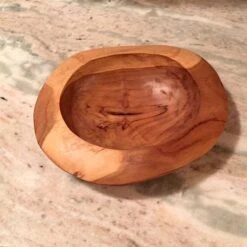 Natural Teak Root Bowls- 2 Sizes -Bird Haven Outlet Store teak wood bowl sm 11