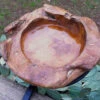 Teak Bird Bath, Deck-Mount Or Ground 2 Sizes
