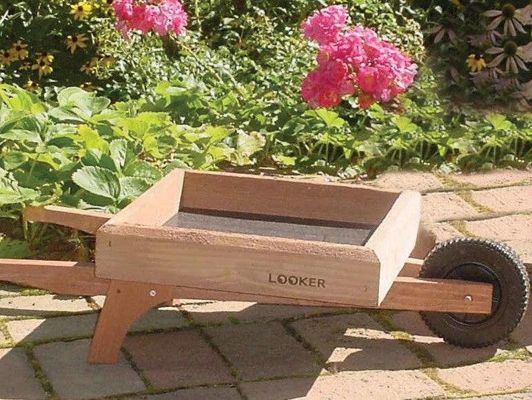 Wheelbarrow Ground Bird Feeder 1 Wheelbarrow Ground Bird Feeder